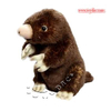 Peluche Mini Jouet Fourrure Taupe