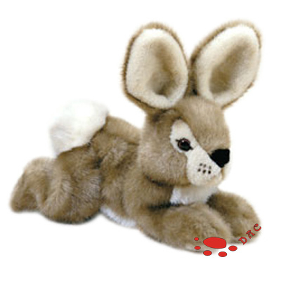 Lapin en peluche longue fourrure