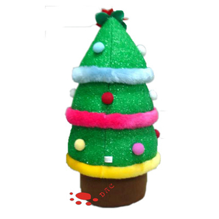 Sapin de Noël en peluche dessin animé doux