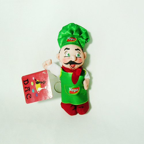 Porte-clés ange en peluche