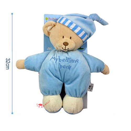 Jouet lapin en peluche de couleur douce