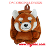 Sac Original New Week DIY Peluche Panda Rouge