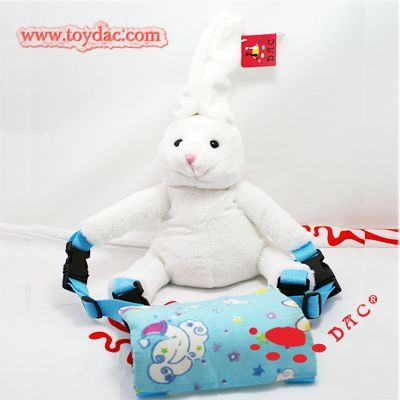 Sac de lapin en peluche lapin blanc