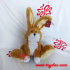 Jouet lapin en peluche