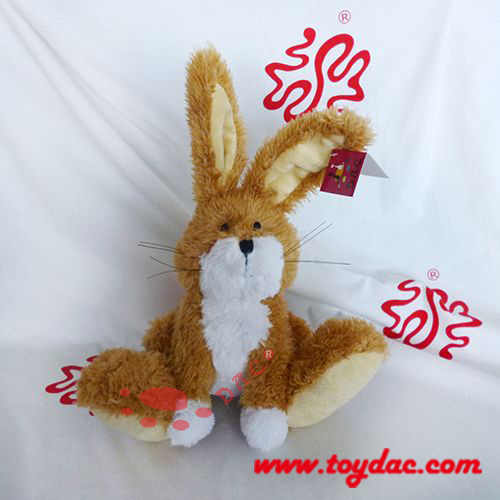 Jouet lapin en peluche