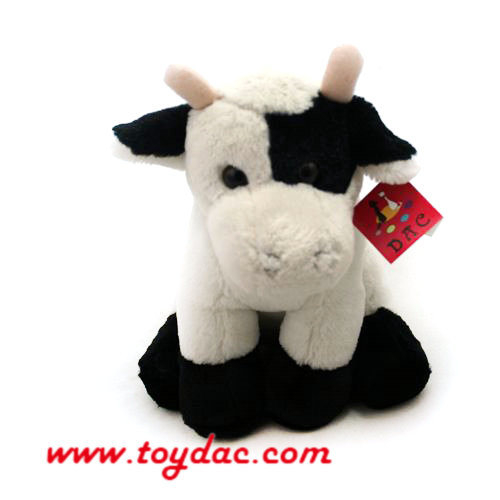 Peluche vache ferme douce