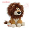 Mascotte de jeu de foot chat en peluche