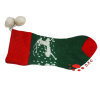 Bas de Noël animal doux rouge