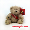 Jouet porte-clés ours en peluche de vacances en peluche