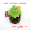 Sac à main panda en peluche tendance