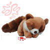 Chiot de couleur animal en peluche réaliste