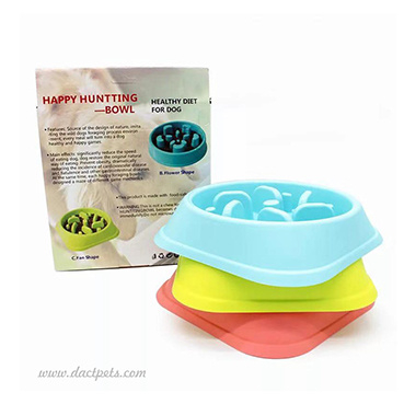 Tourbillon&Nbsp; Bols pour animaux de compagnie à alimentation lente Shape Maze Design