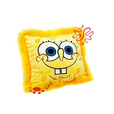 Coussin de dessin animé doux en peluche