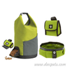 Sac multifonction pour animaux de compagnie, bol pliable