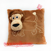 Marionnette de coussin de vache multifonction en peluche pour enfant