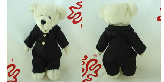 Ours britannique en fausse fourrure en peluche
