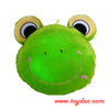 Coussin grenouille en peluche à DEL