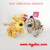 Jouet animal articulé éducatif original en peluche