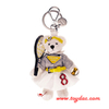 Porte-clés ours en peluche