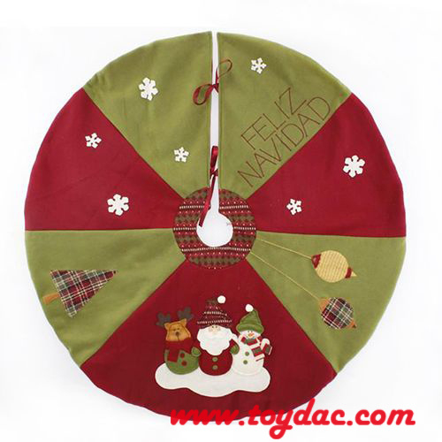 Jouet de décoration de sapin de Noël en peluche