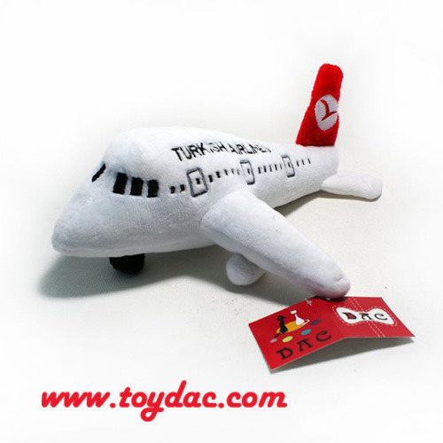 Jouet de promotion d'avion en peluche
