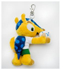 Porte-clés poupée ange en peluche