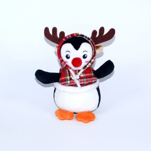 Jouet de Noël Mini Pingouin en peluche