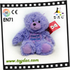 Ours en peluche violet lavande