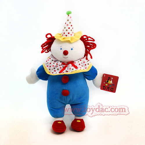 Clown en peluche