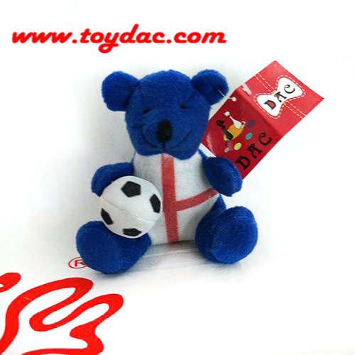 Porte-clés ourson en peluche