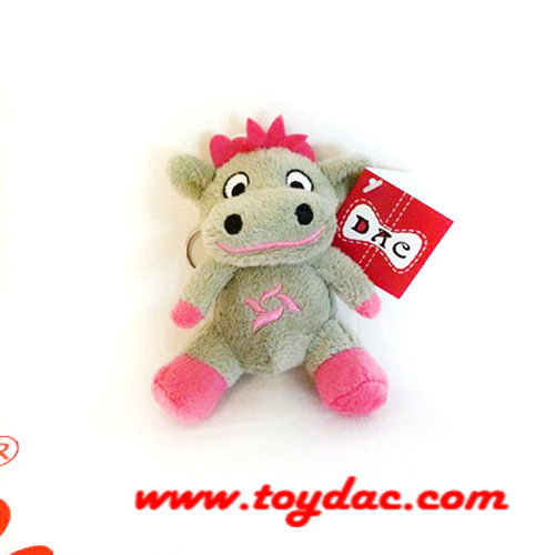Porte-clés Taureau en peluche
