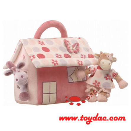 Jouet de chambre de bébé vache en peluche