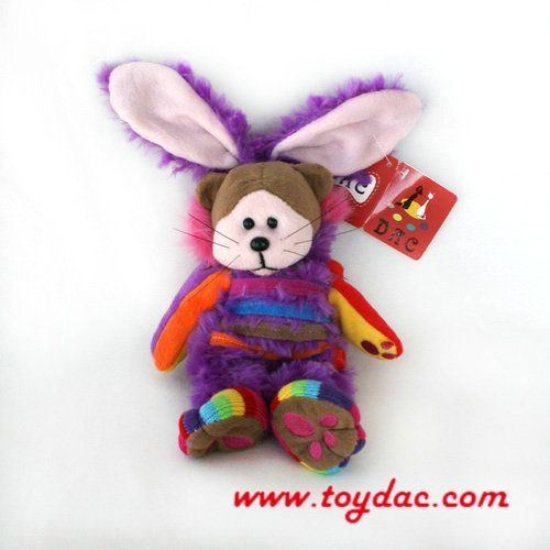 Ours en peluche arc-en-ciel