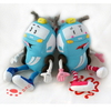 Lit pour animaux de compagnie de voiture de dessin animé doux en peluche