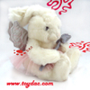 Peluche Lapin Blanc Ange