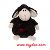 Jouet en peluche de mouton assis de dessin animé en peluche