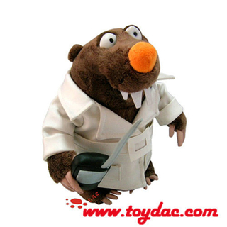 Personnage en peluche en peluche