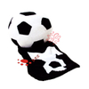 Support mobile en peluche pour jeu de football en peluche