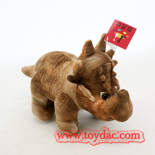 Porte-clés en peluche dinosaure