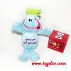 Porte-clés poupée abeille en peluche douce