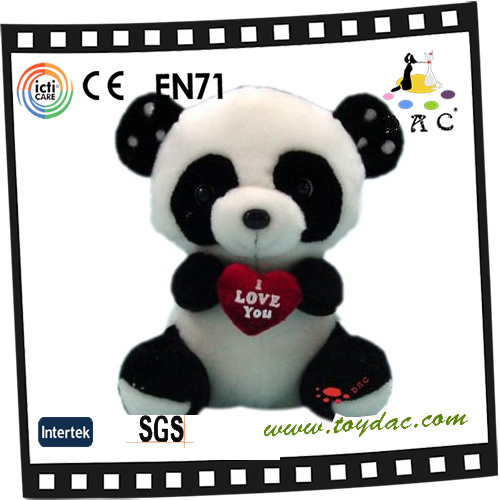 Peluche Panda de la Saint-Valentin