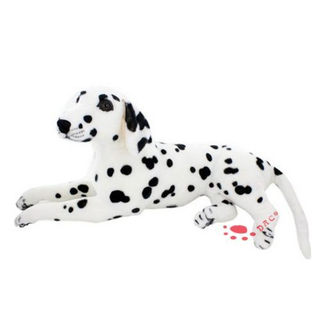 Chien en peluche réaliste