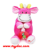 Vache de dessin animé en peluche