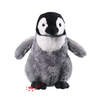 Peluche Pingouin Gris Polaire Doux
