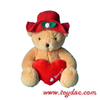 Ours de vacances Valentina en peluche de vente chaude