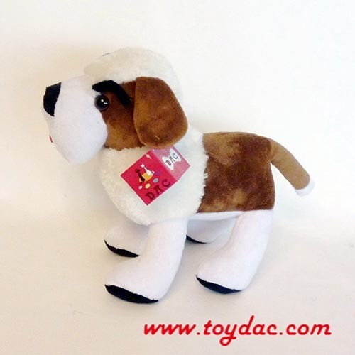 Jouet pour chien en fourrure courte en peluche