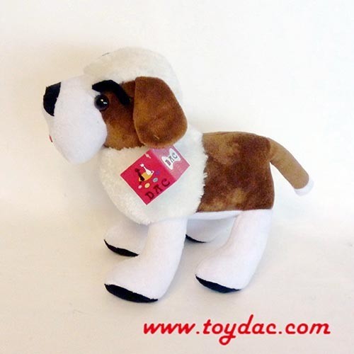 Jouet pour chien en fourrure courte en peluche