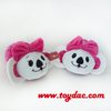 Pantoufles d'ours doux en peluche