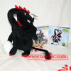Peluche Dragon Noir