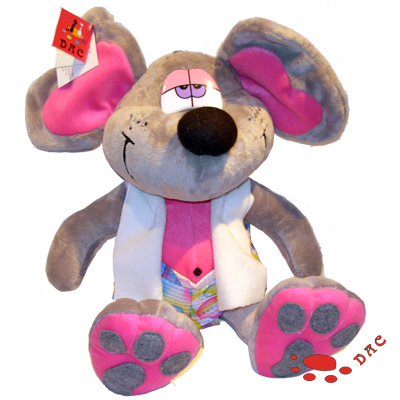Souris en peluche pour la Saint-Valentin